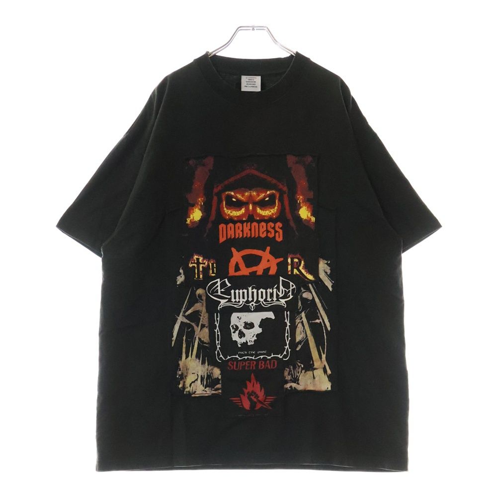 VETEMENTS (ヴェトモン) 20AW Metal Patch Tee UAH21TR550 メタル 