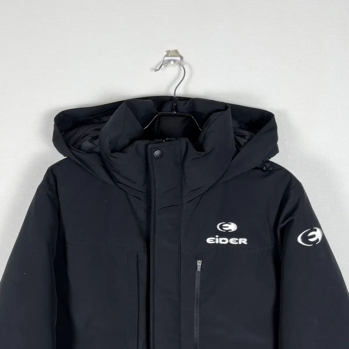 アイダー ダウン ブラック ダウン アウター ジャケット 男性 M 95 ラデン