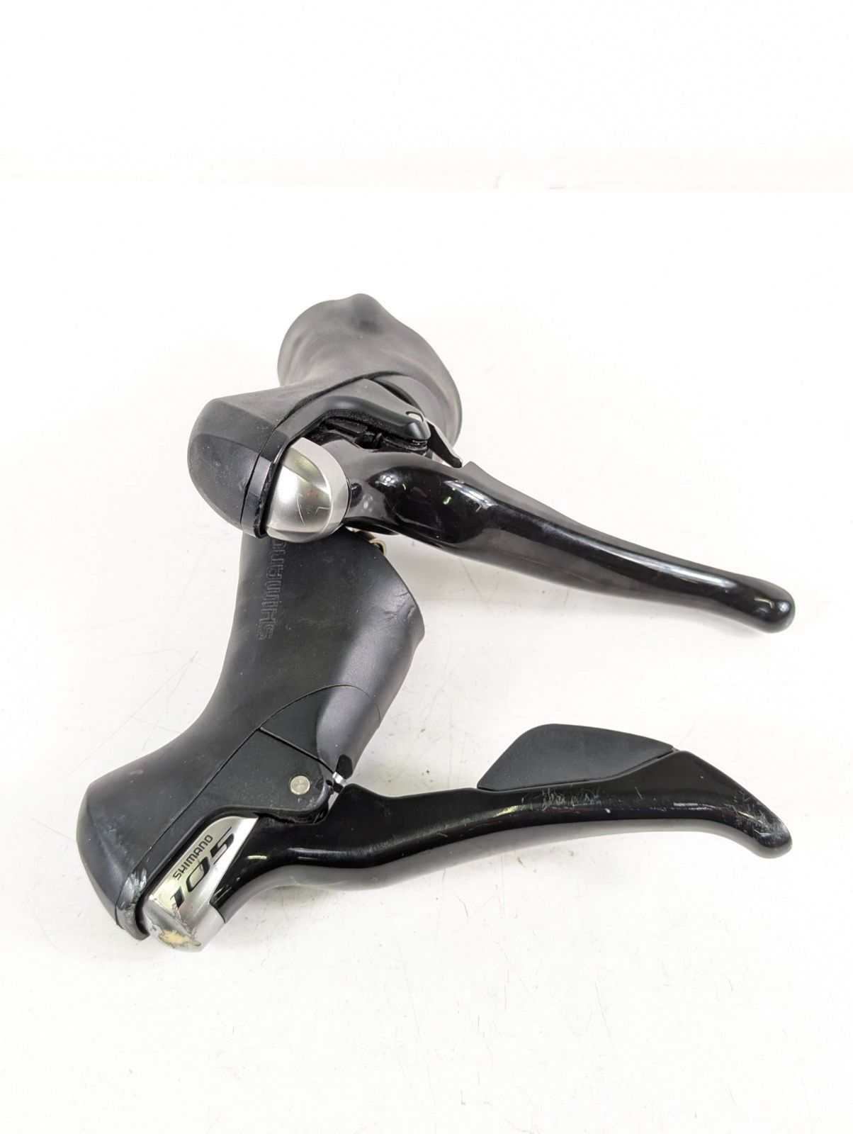 並品 Shimano シマノ 105 ST 5800 非油圧 機械式 2x 11 STIレバー ST250418A