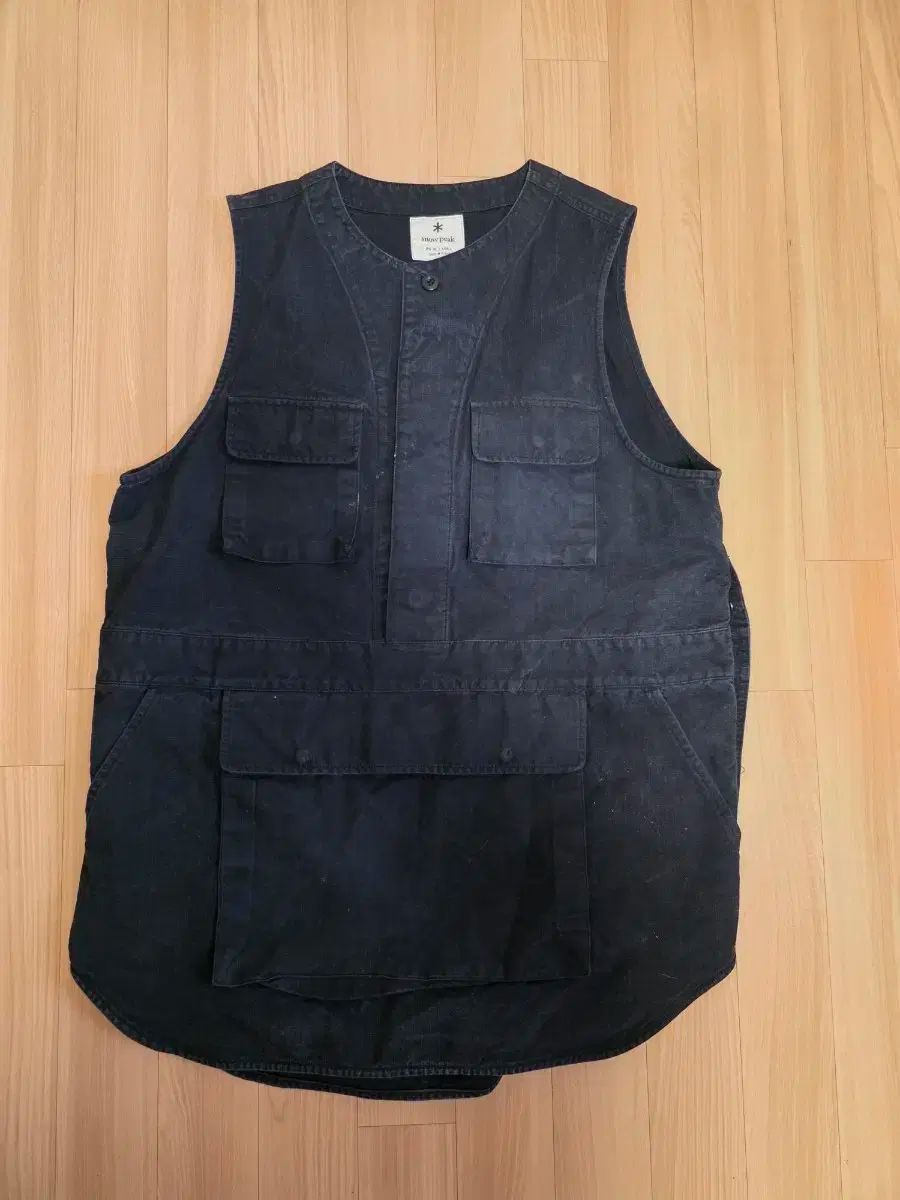スノーピーク(Snow Peak) ポケット ベスト ブラック XL サイズ Vest