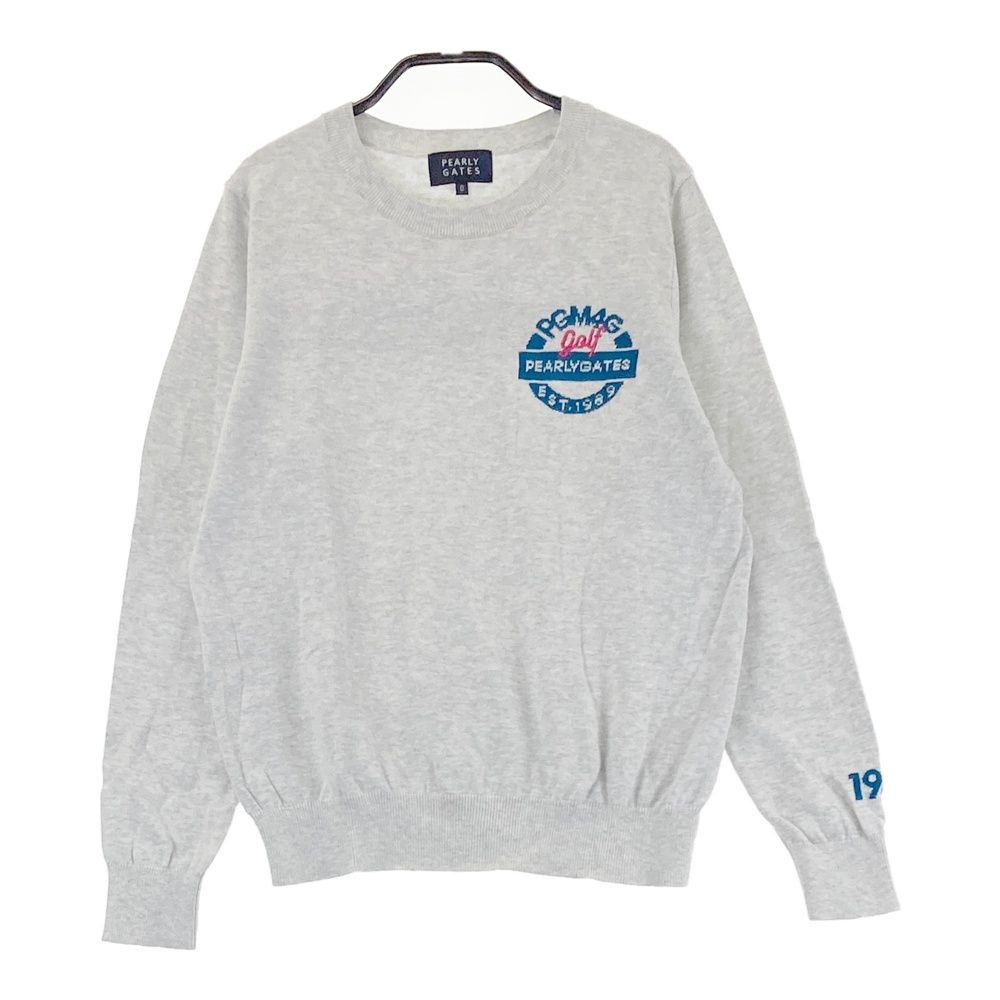 サイズ 0 PEARLY GATES パーリーゲイツ ニットセーター グレー系 240101542093 ゴルフウェア レディース ストスト