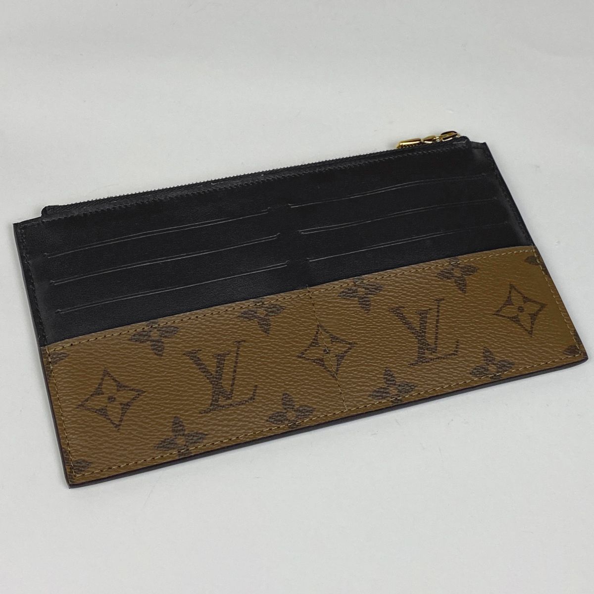 ルイヴィトン モノグラム リバース スリム パース ポーチ ブラウン 楽天市場】ルイヴィトン ポーチ Louis Vuitton モノグラム