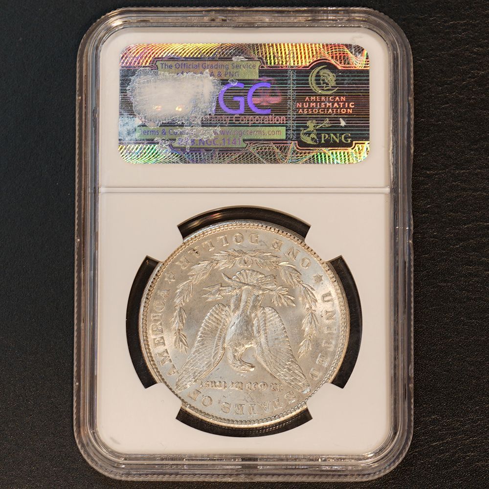 モルガンダラー 1900年 1ドル銀貨 NGC MS63 鑑定品 VAM-24 DDR ARROWS