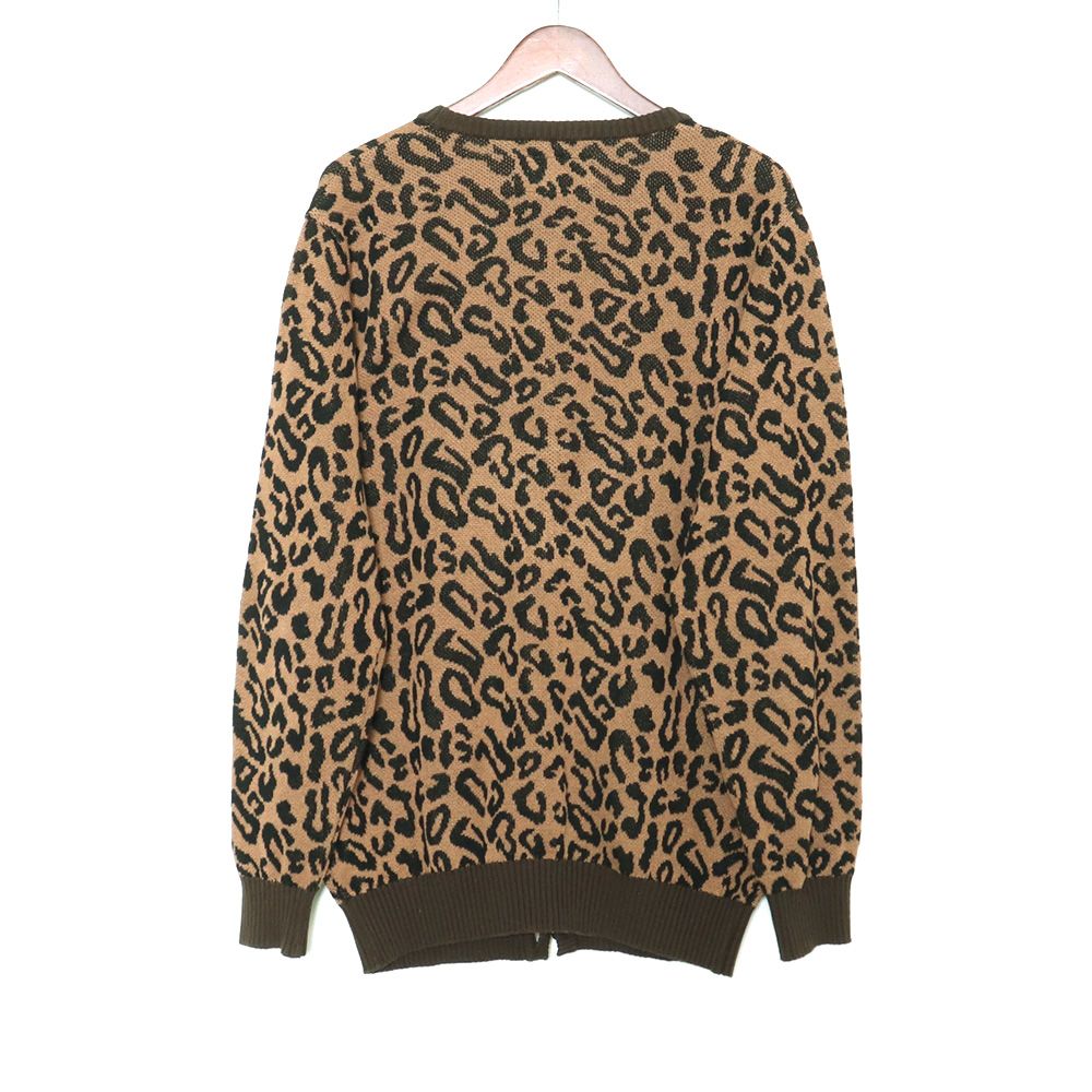 WACKOMARIA レオパードジャガードカーディガン Mサイズ - メルカリ 