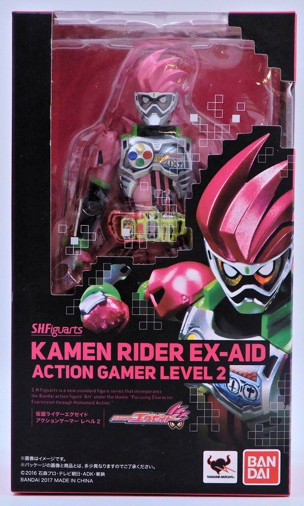 バンダイ S.H.Figuarts 仮面ライダーエグゼイド 仮面ライダーエグゼイド アクションゲーマー レベル2