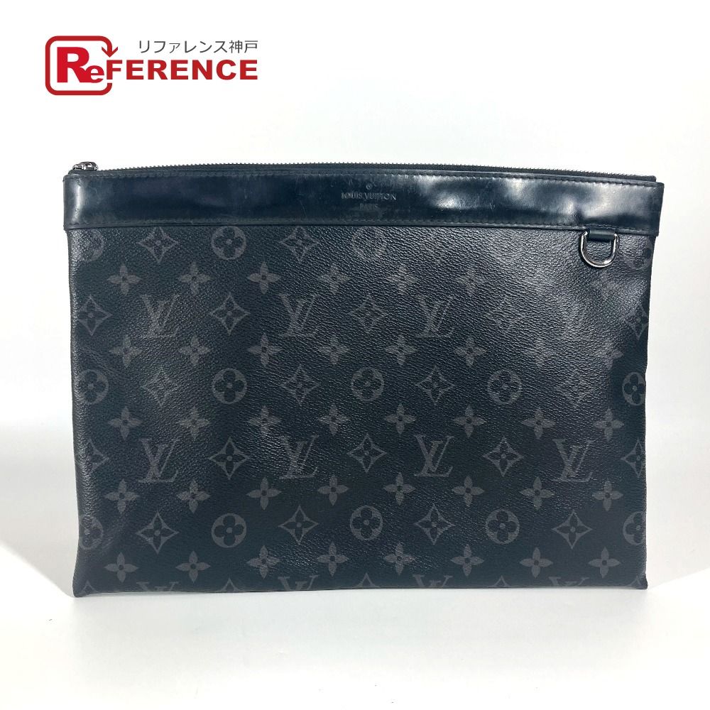 ☆極美品 Louis Vuitton クラッチバッグ M62291 ブラックルイヴィトン 