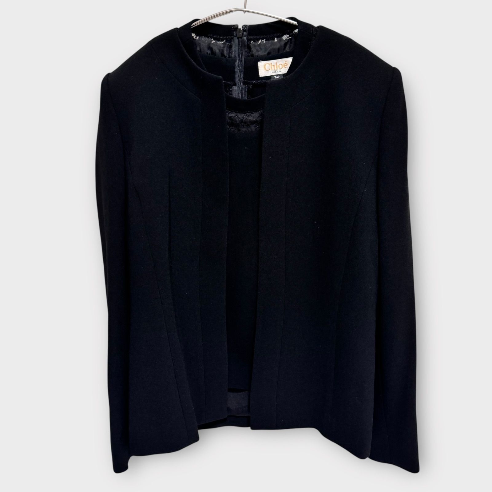 【希少品】Chloe クロエ　セットアップ　ジャケット　スカート　フォーマル 242407-01.jpg