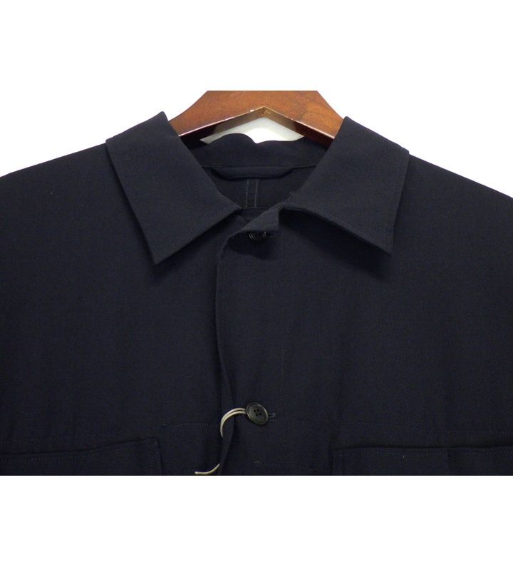 Heugn ウールシャツ ユーゲン HEUGN 【 SHIRT102 】 フロント ポケット デザイン