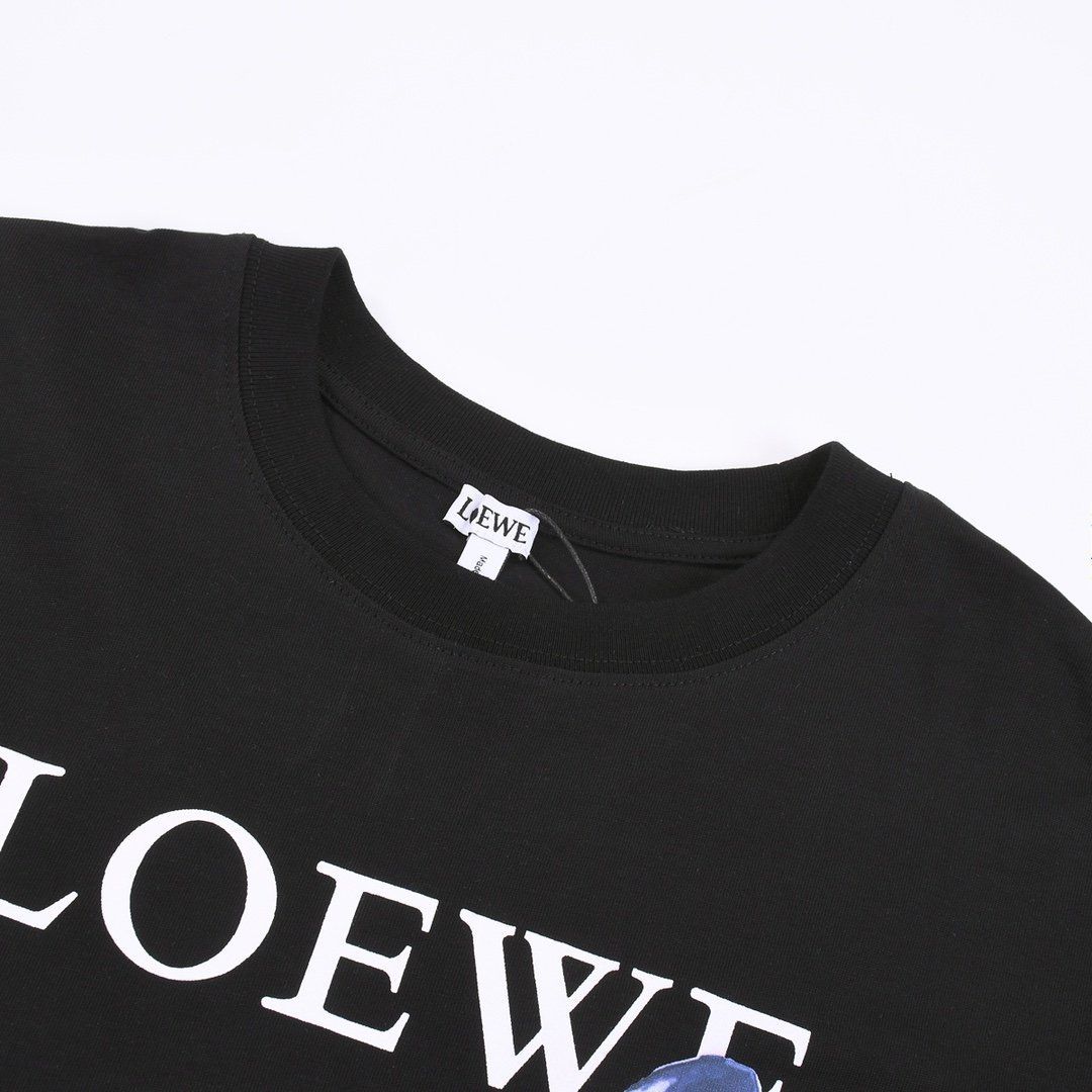 大人気LOEWEロエベTシャツ ブラック美品男女兼用Sサイズ - メルカリ