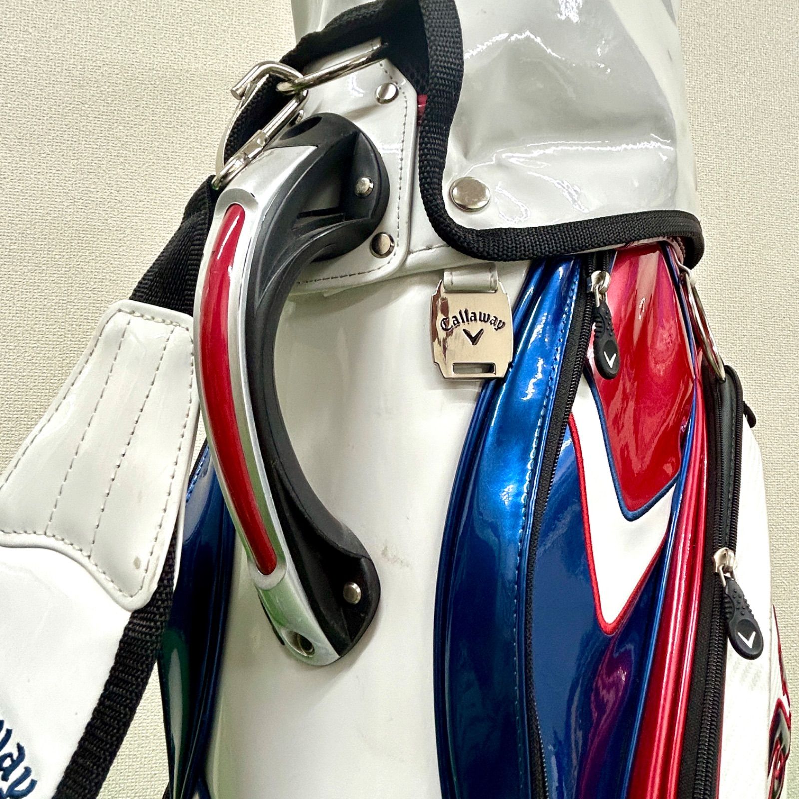 キャロウェイ Callaway Force 15 JM キャディバッグ 9.5型 ホワイト