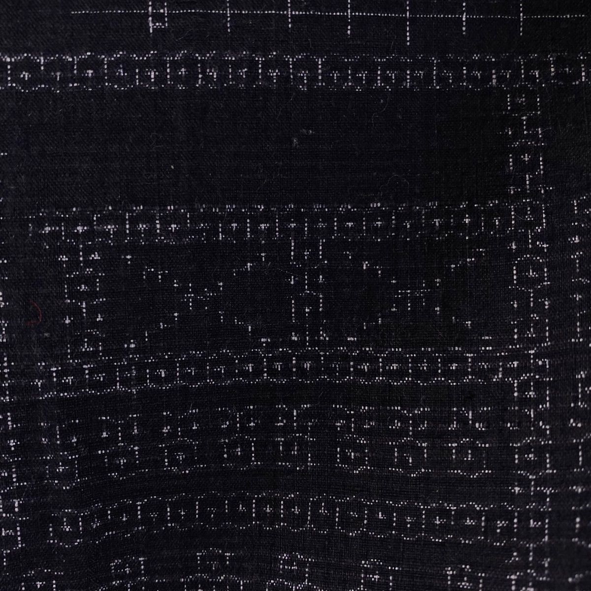 結城紬　裄丈68 美品】 結城紬 身丈168.5cm 裄丈67cm M 袷 本場結城紬 証紙 雲文 亀甲