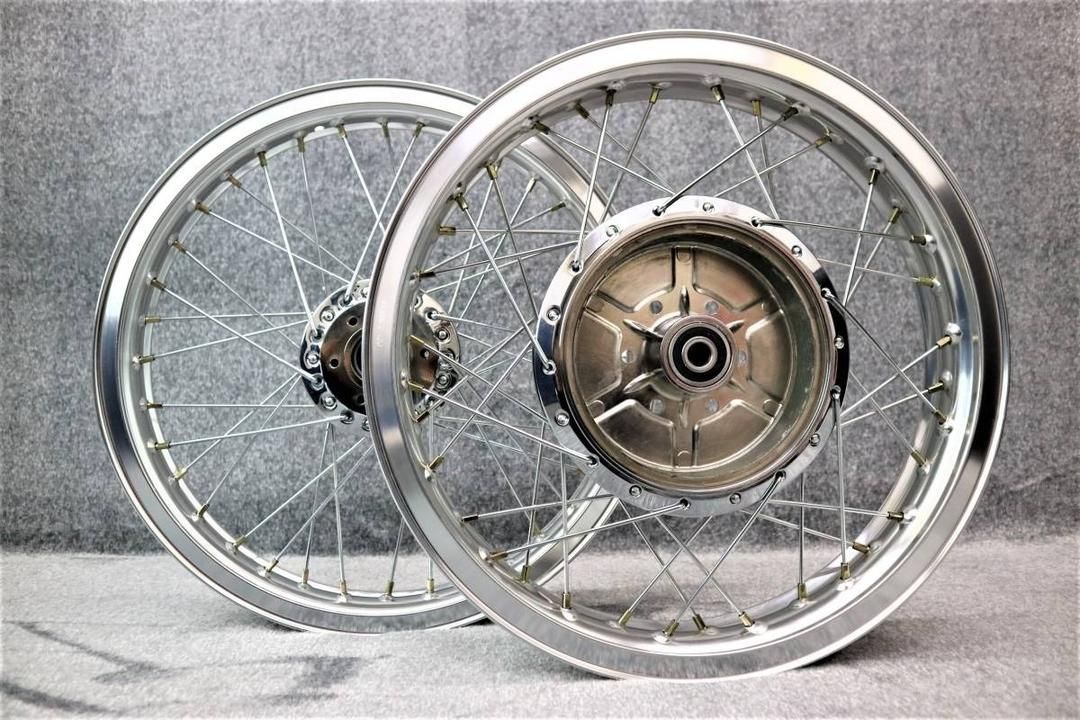 ＧＳ４００　Ｈリム　スポークホイール　銀/ シルバー 銀 楽天市場】GS400 スポーク ホイール Hリム 銀 前後セット