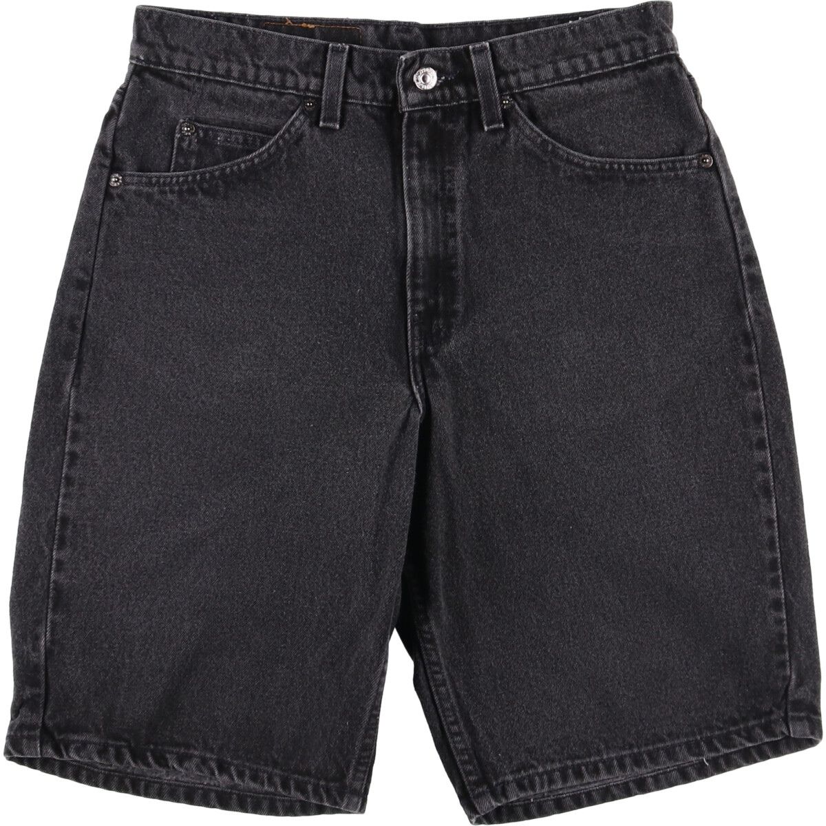 古着 90年代 リーバイス Levi s 550 RELAXED FIT オレンジタブ ブラックデニムショーツ ハーフパンツ メンズw30相当|eaa542181