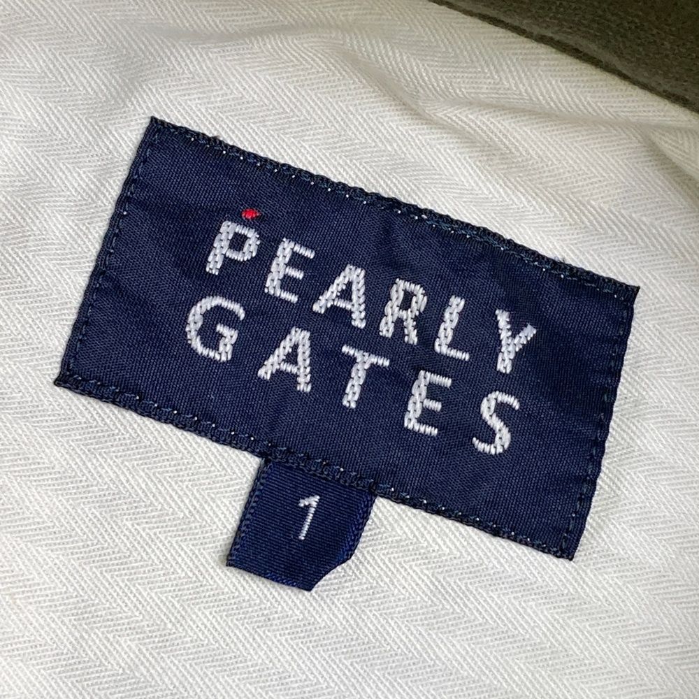 パーリーゲイツ　オールインワン　サイズ1 サイズ：1 PEARLY GATES パーリーゲイツ 半袖オールインワン カーキ系