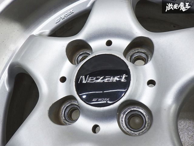 WORK ワーク Nezart ネツァルト 15インチ 深リム 7J +35 PCD100 4穴 + ATR