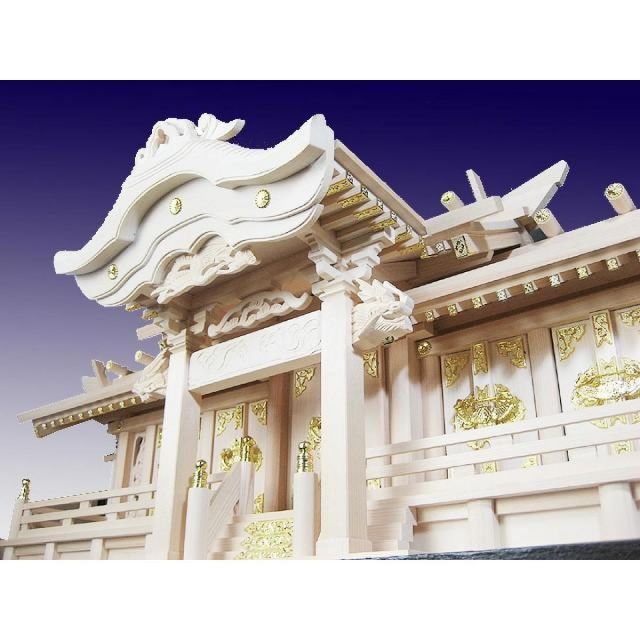 静岡木工 神棚の里 屋根違い五社宮 飛鳥 あすか 神棚 東濃檜