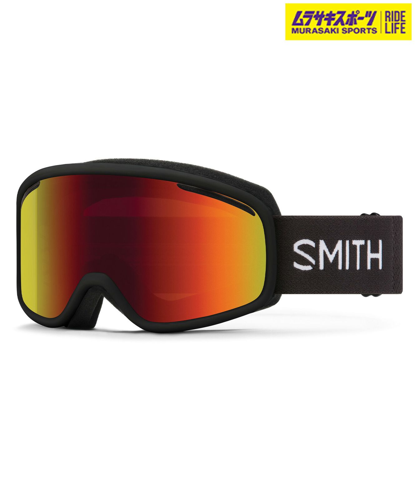 【ムラスポ公式】新品 SMITH スミス スノーボード ゴーグル ユニセックス 平面 VOGUE BLACK ムラサキスポーツ 24-25モデル LX I20
