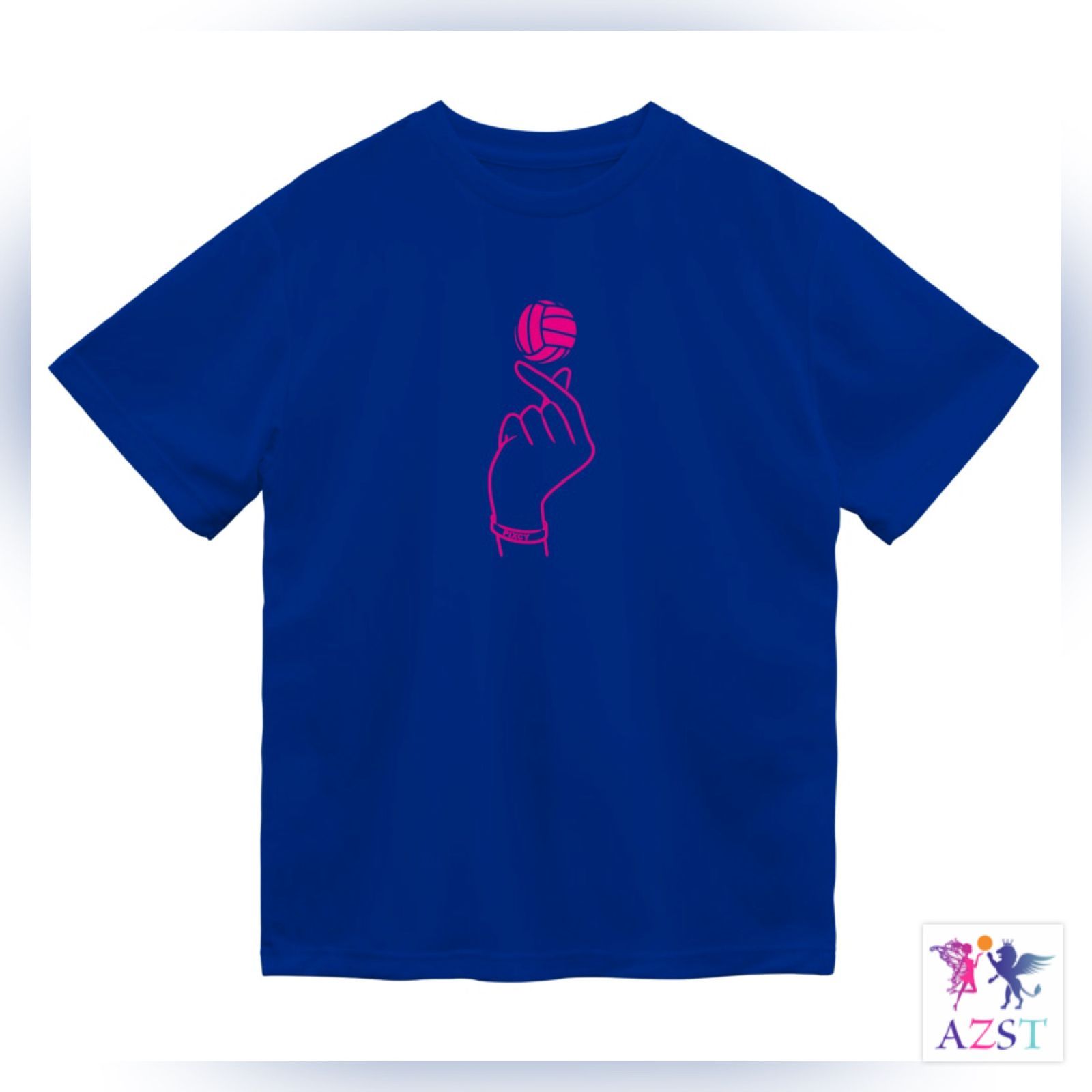 PV4 片面プリント Tシャツ スポーツウェア バレー ソフトバレー