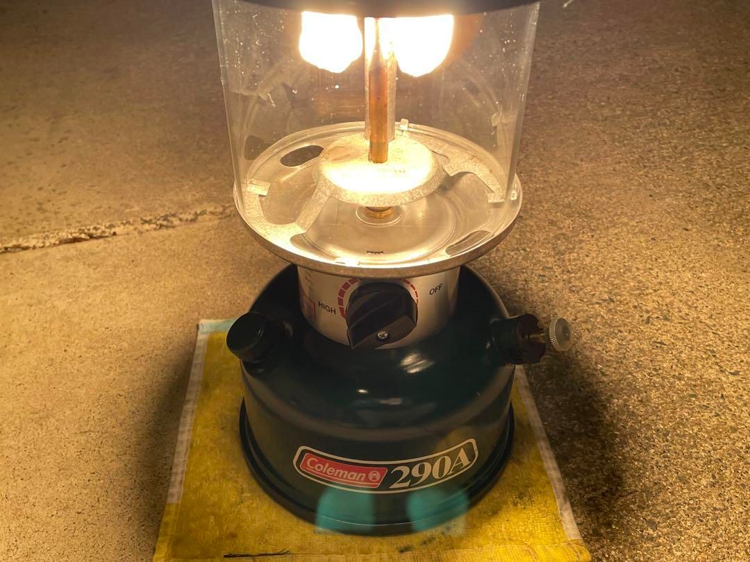 品数豊富！ コールマンColeman 290Aツーマントルランタン 04年12月 当店商品は100％品質保証！
