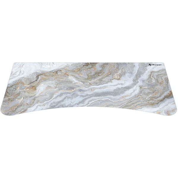 新品Arozzi デスクマット（ゲーミングデスクARENA用交換マット） Arena Desk Pad D032 White Marble ゆったり幅160cm 大理石調白 ホワイト＆マーブル ARENA-D032
