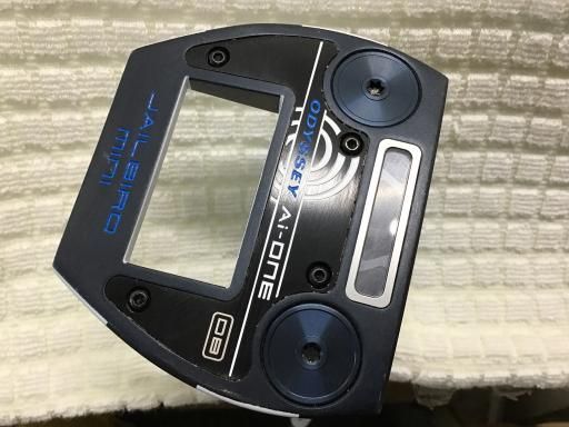  オデッセイ Ai-ONE JAILBIRD MINI DB 34インチ パター PT STROKE LAB 90 スチール (フレックスその他) メンズ 男性用 右利き 右用 Cランク ゴルフクラブ