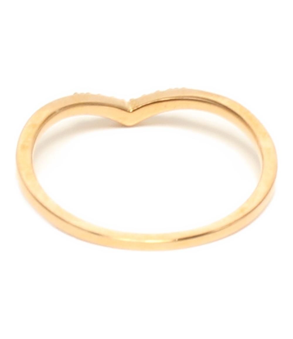 美品 ヴァンドーム VENDOME リング 指輪 K10 レディース 9号