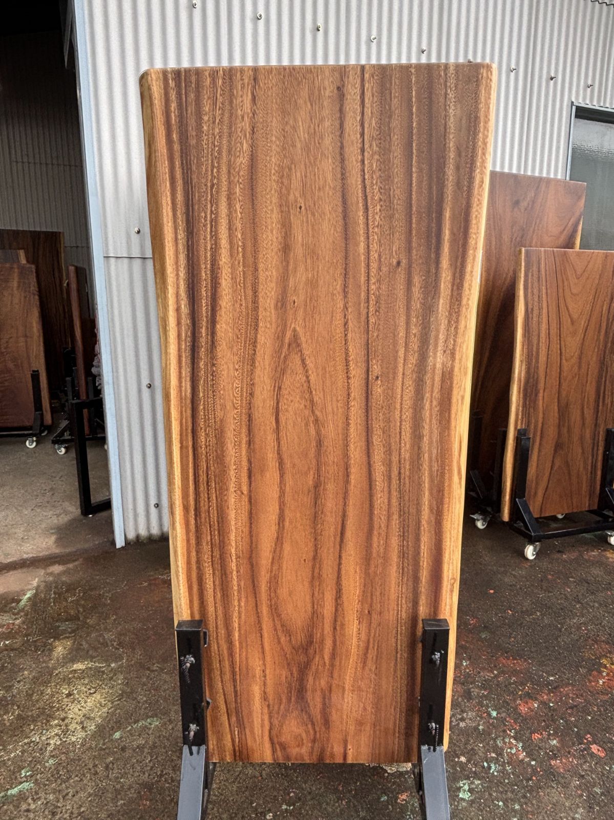 モンキーポッド　一枚板長さ188cm　センターテーブル　ダイニングテーブル モンキーポッド 一枚板無垢 乾燥材 長さ180cm×幅76cm×厚さ6cm