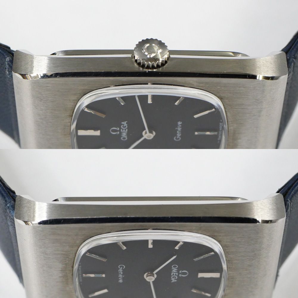 OMEGA Geneve 手巻き時計 スクエア型 cbf8fa857d0af7f34ee3978a1446d7