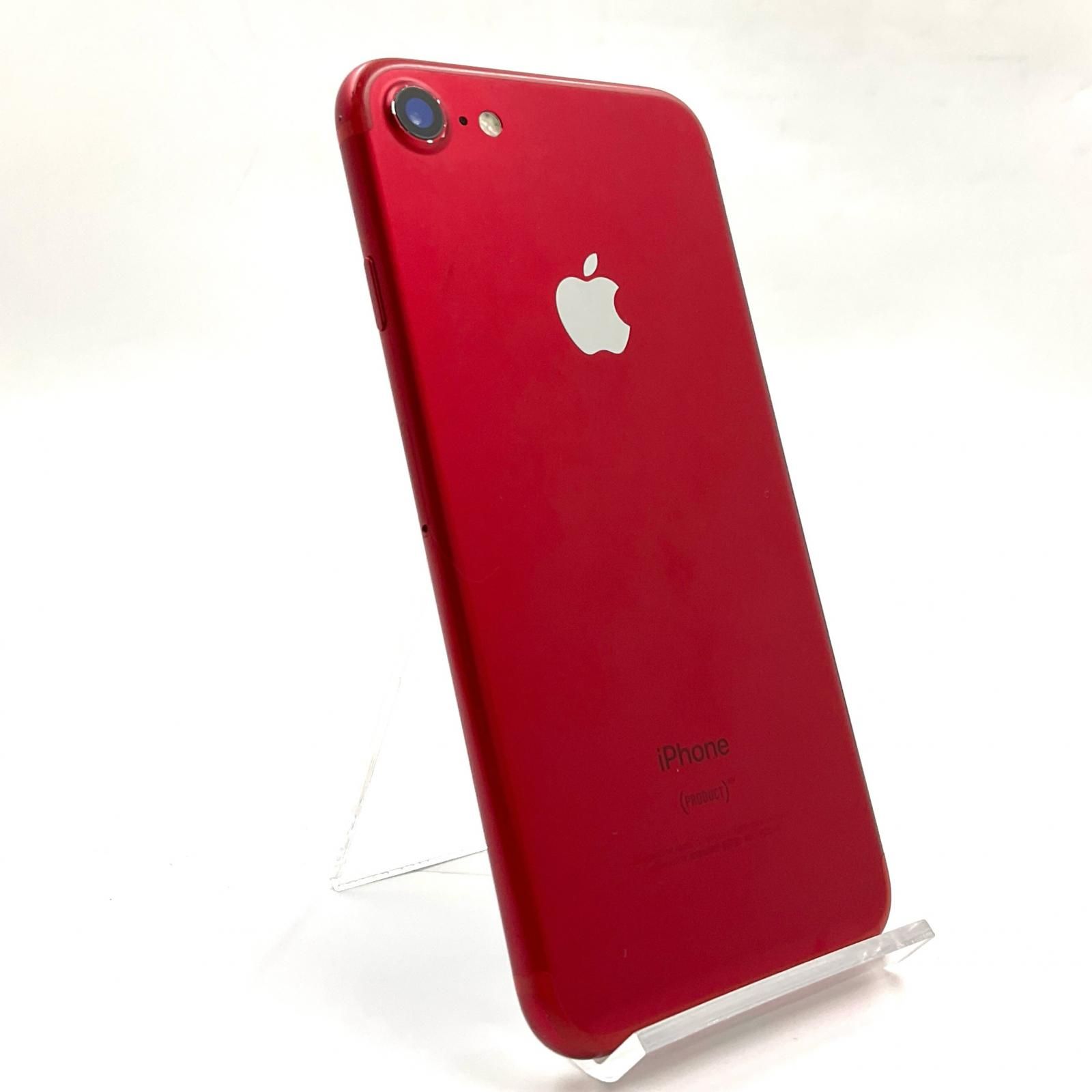 スマートフォン本体 iPhone 7 Red 128 GB Softbank SIMロック解除済】SoftBank iPhone7 128GB A1779 (MPRX2J/A