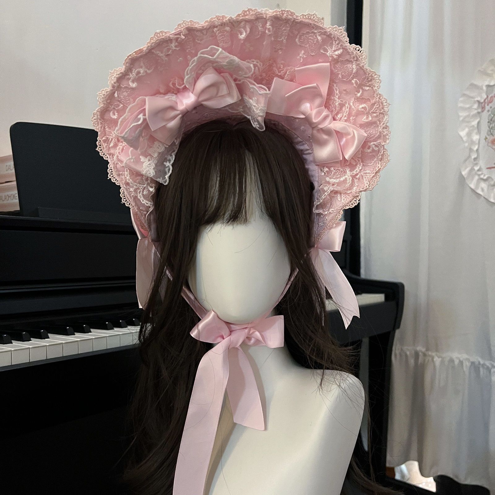 オリジナルデザイン ロリータ洋装 愛恋序曲 高品質素材 舞台撮影用 イベント用 ハロウィン プレゼントに最適 キャラクター再現 コスプレ大