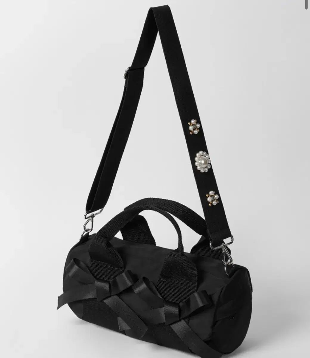 当日出荷 ホクス フォカス ブラック パール リボン クロスバッグ