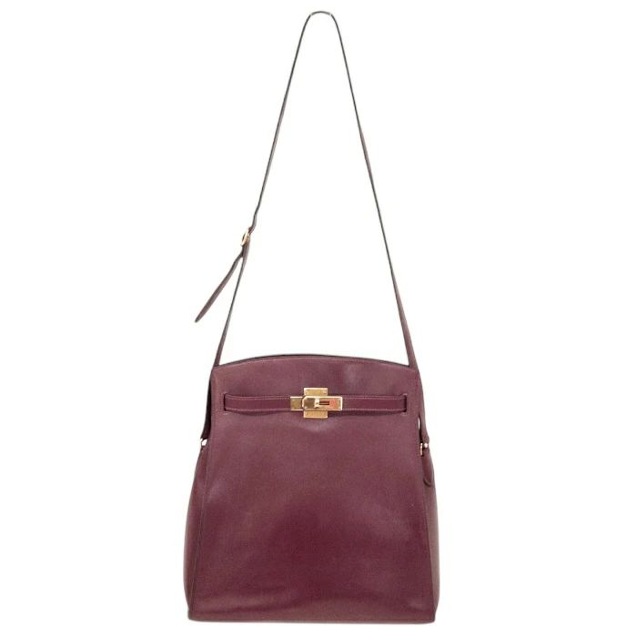 エルメス HERMES ケリー スポーツ GM ボックスカーフ (レザー) GD金具  