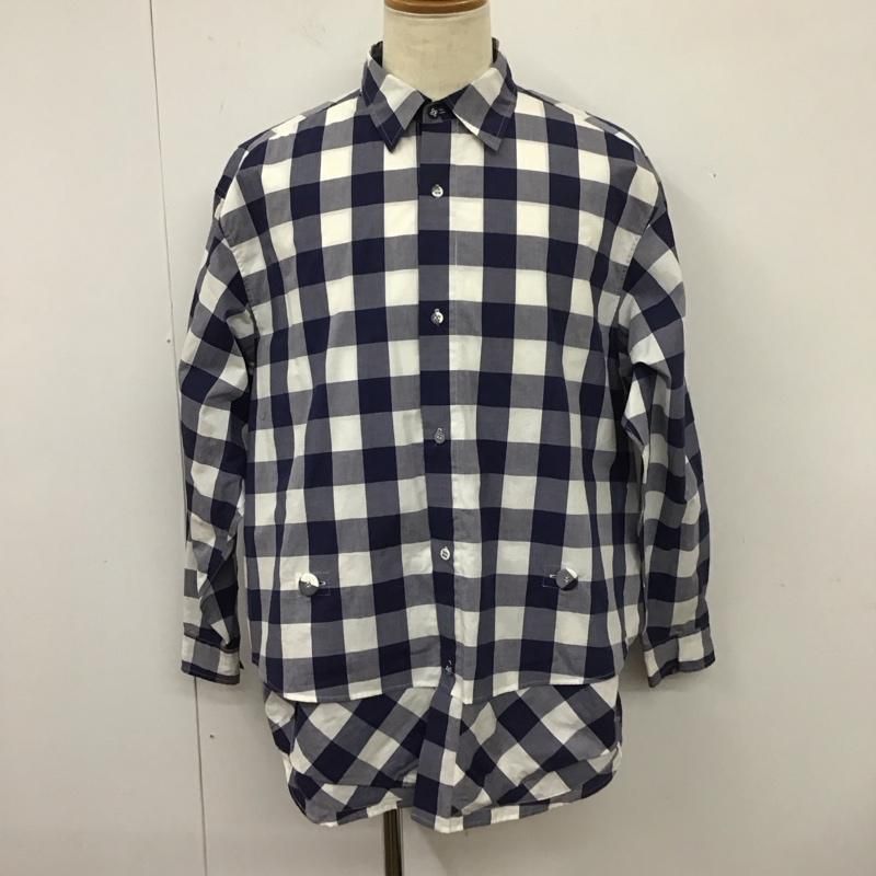 CMF OUTDOOR GARMENT シーエムエフアウトドアガーメント シャツ、ブラウス 長袖 cmf2302-s04j NEWSPAPERSHIRTS 長袖シャツ チェックシャツ