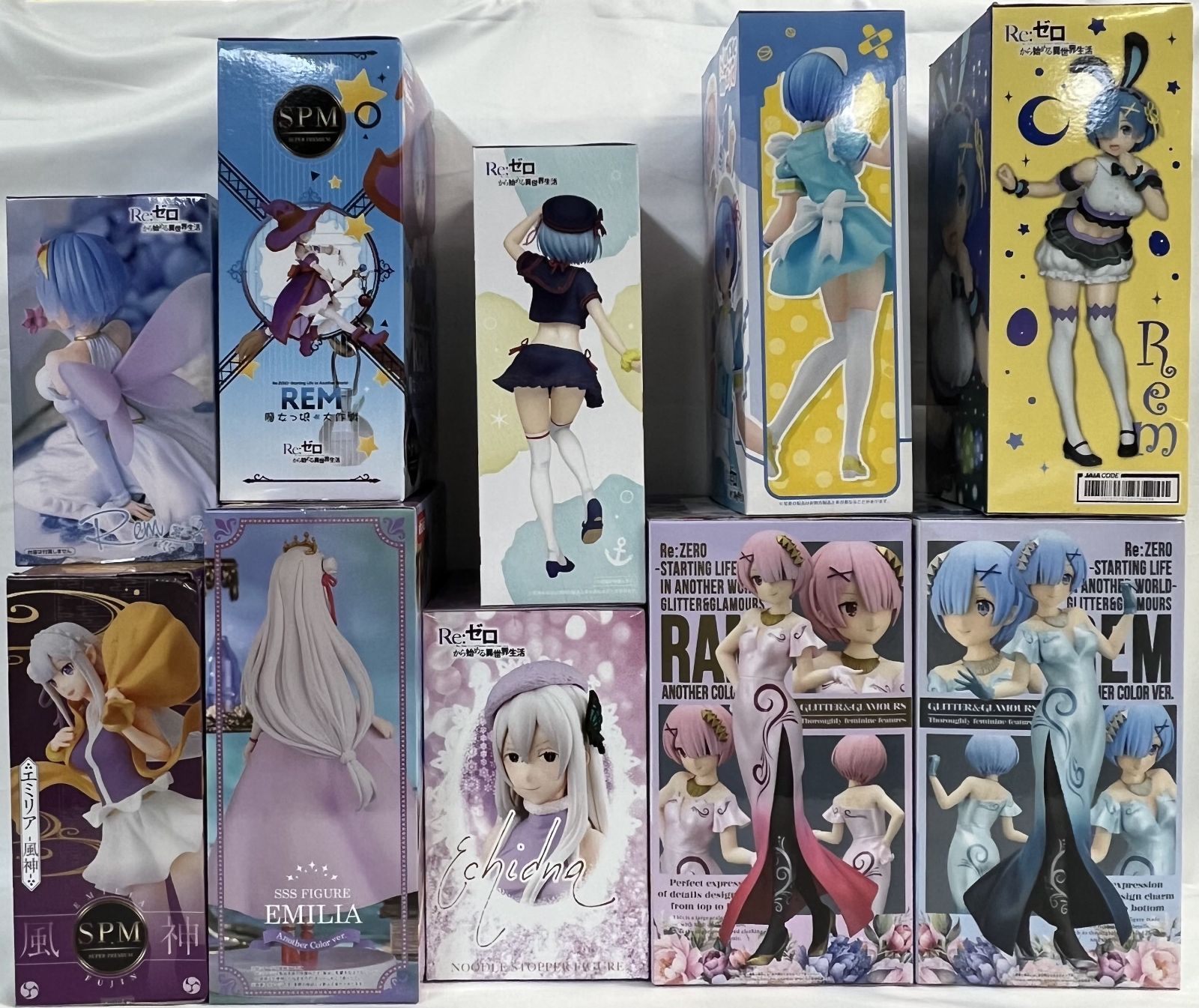 Re:ゼロ フィギュア まとめ売り 新品 未開封 未開封 リゼロ フィギュア 10種セット まとめ売り - メルカリ