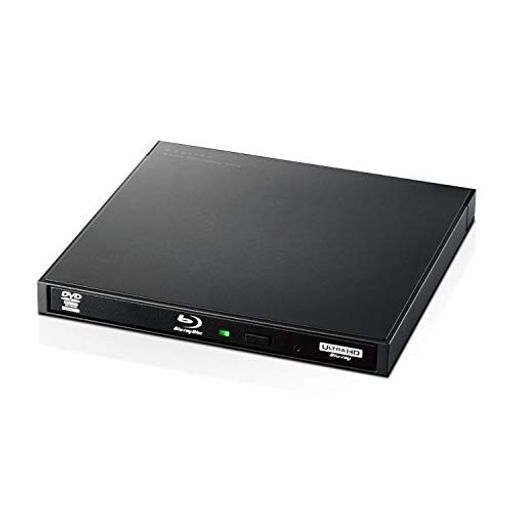 ◆Blu-rayディスクドライブUSB3.0スリム書込ソフト付UHDBD対応ブラック