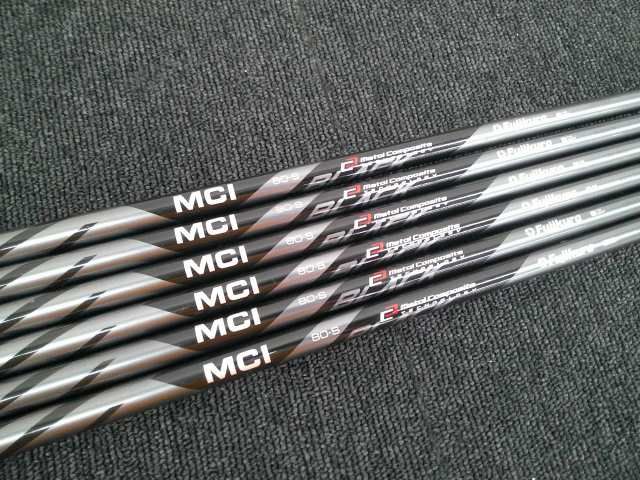 中古 シャフト フジクラ MCI BLACK 80（S）5-P相当 6本/S/0[3331