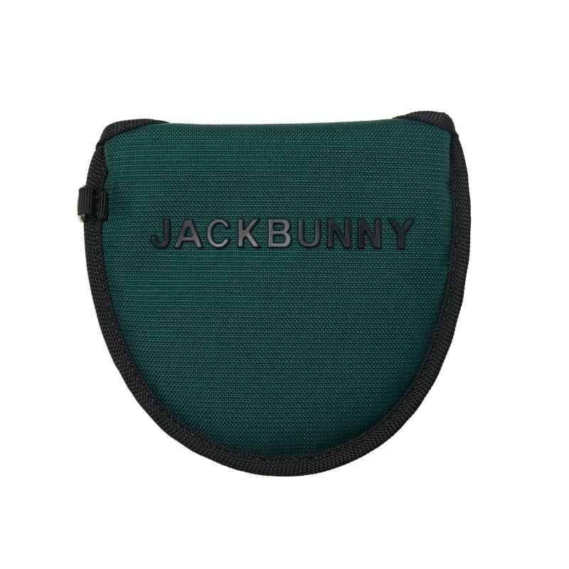 ジャックバニー 継続定番商品 パターカバー ロゴファスナーシリーズ マレット型用 | ゴルフ PT | 262-4984745 140_グリーン FR