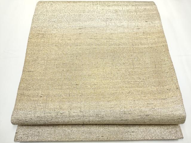 平和屋着物●桝屋高尾　ねん金綴錦　六通柄袋帯　段霞文　正絹　逸品　CAAY2766hy 平和屋着物○桝屋高尾 ねん金綴錦 六通柄袋帯 段霞文 正絹 逸品