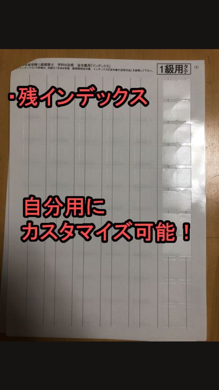 令和4年度建築士法令集［線引・インデックス済］一級建築士総合資格