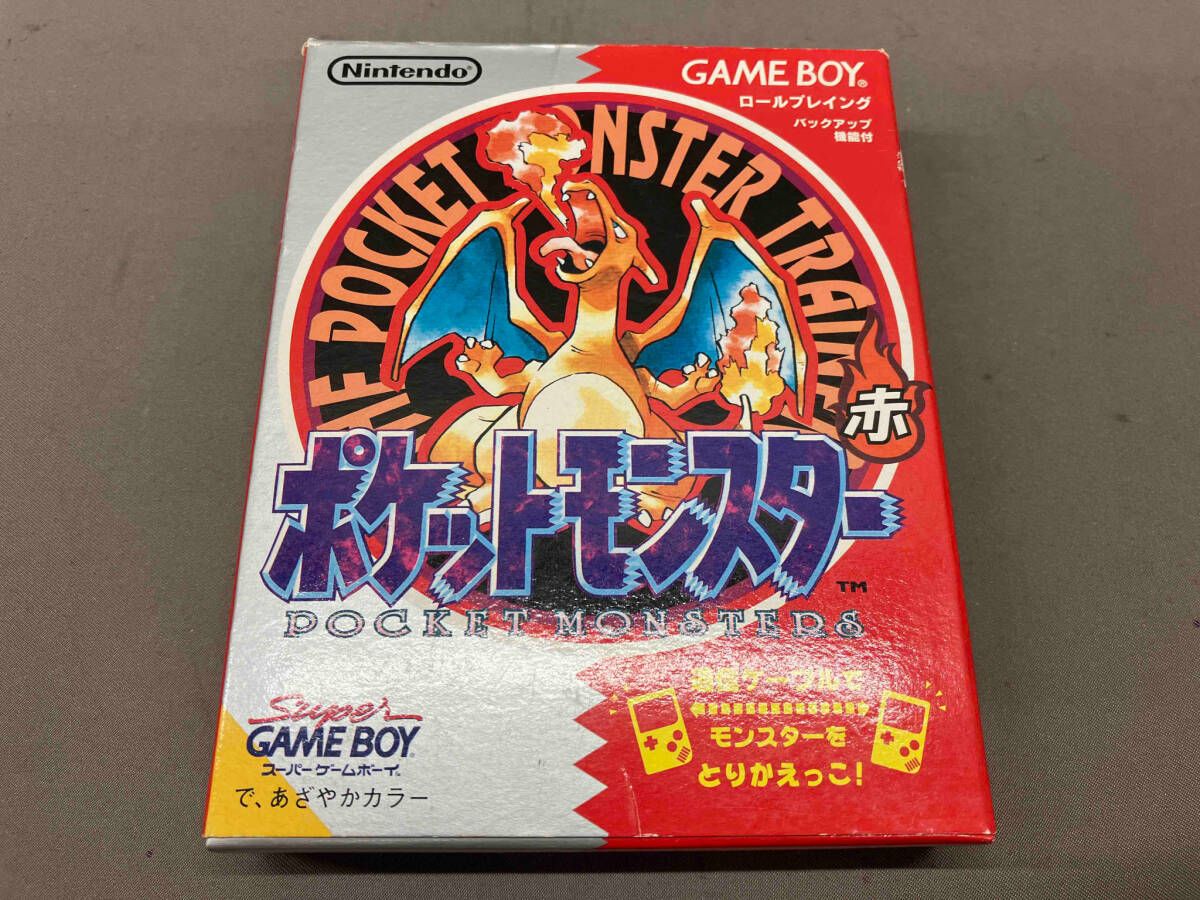 ゲームボーイ ポケットモンスター 赤 Nintendo