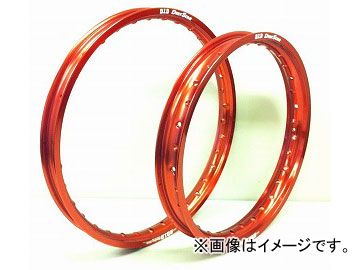 2輪 D.I.D Dirt Star リム 18×2.15 レッド CRF-18215 ホンダ/本田