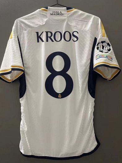 レアルマドリード 23/24 KROOS ユニフォーム 8番 クロース 半袖 L