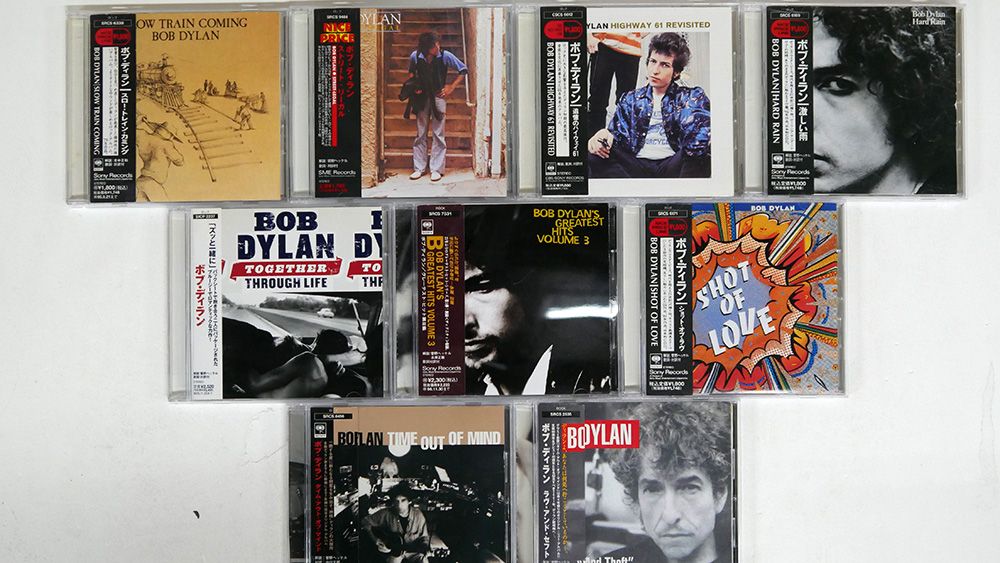 【帯付き・完全生産限定盤】Bob Dylan CD セット 9枚 CD、帯付き 国内盤、ボブ・ディラン/9枚セット - メルカリ