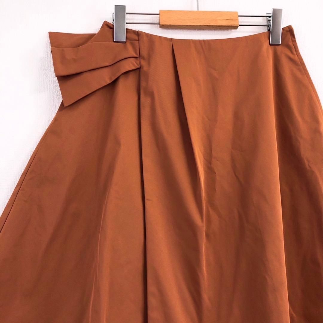 美品 FOXEY NEW YORK フォクシー スカート ひざ丈 オレンジ L - メルカリ