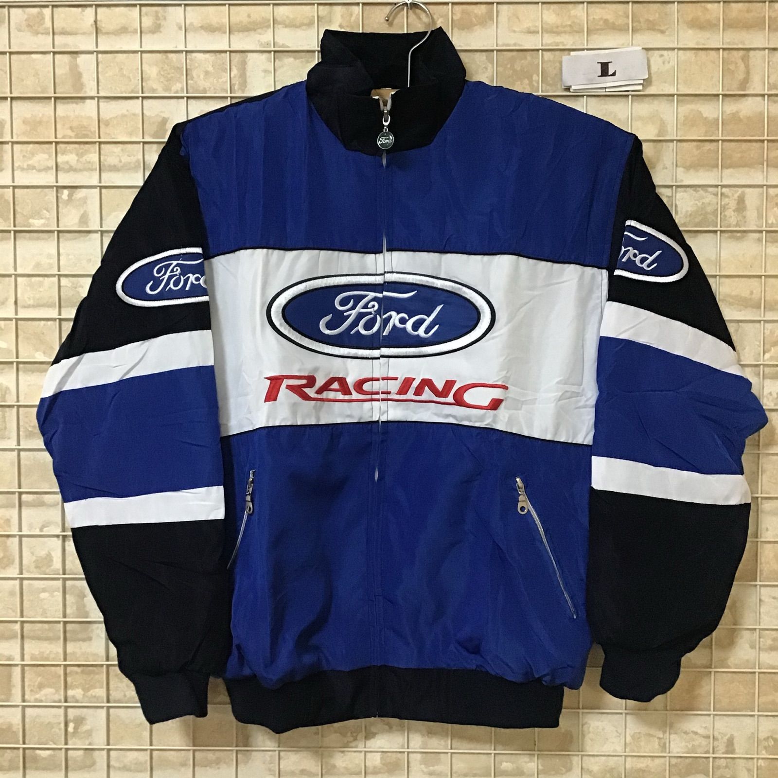 フォード Ford レーシングジャケット ブルゾン XL XXL - おしゃれ