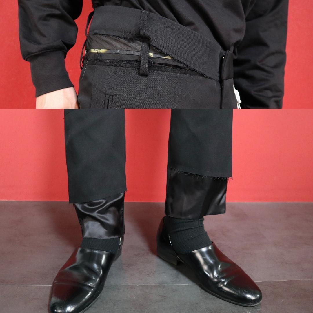 【新品未使用】DELADA ウエスト＆裾 デザイン SLIM TROUSER 新品未使用】DELADA ウエスト＆裾 デザイン SLIM TROUSER - メルカリ