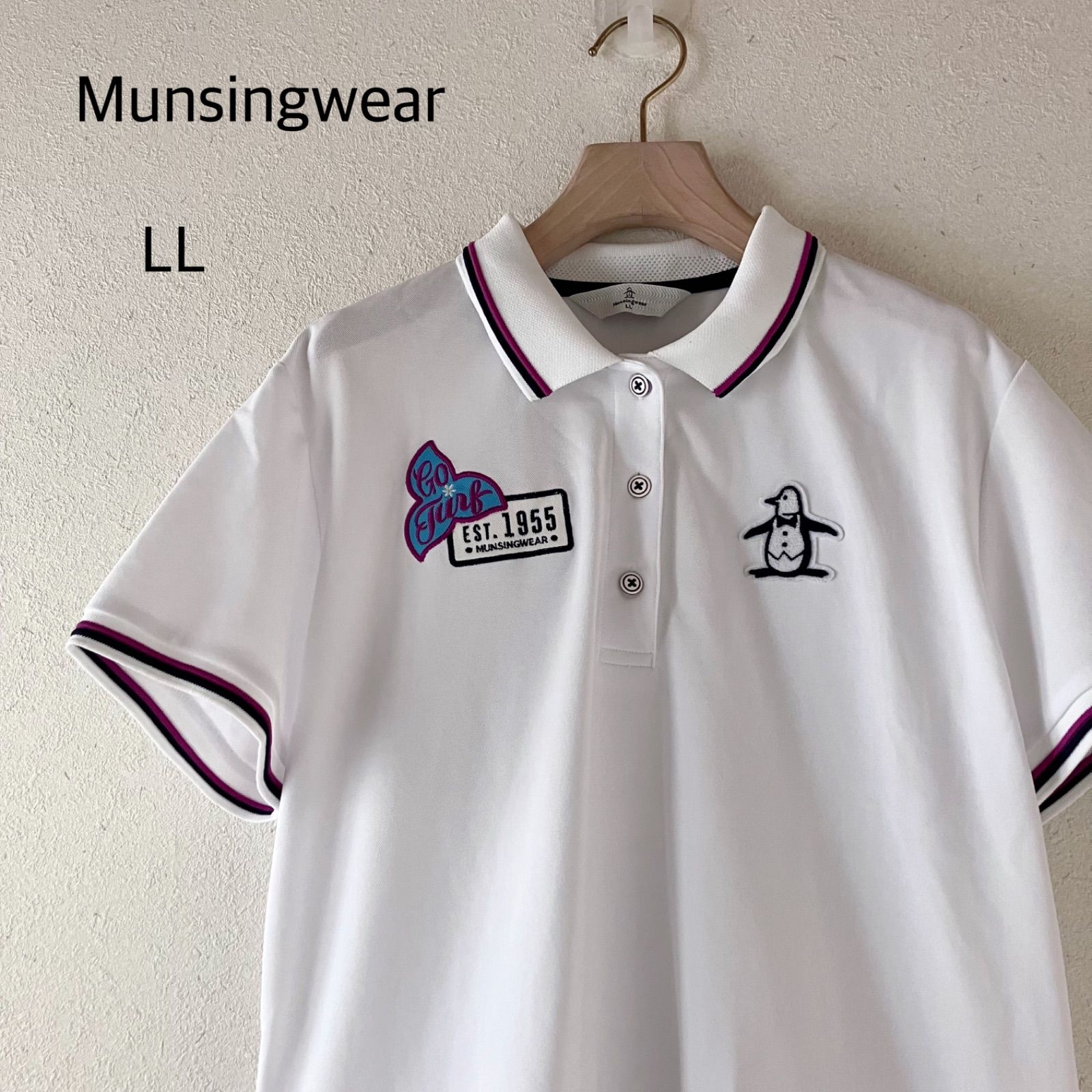 人気！】Munsingwear マンシングウェア 半袖ポロシャツ ゴルフウェア