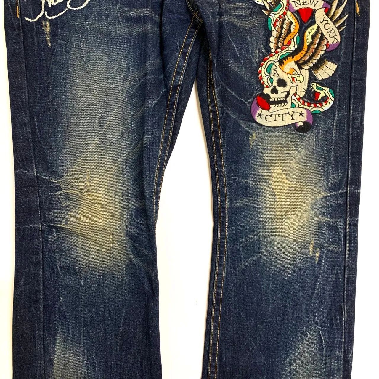 RED PEPPER× Ed Hardy】レッドペッパー×エドハーディ/刺繍
