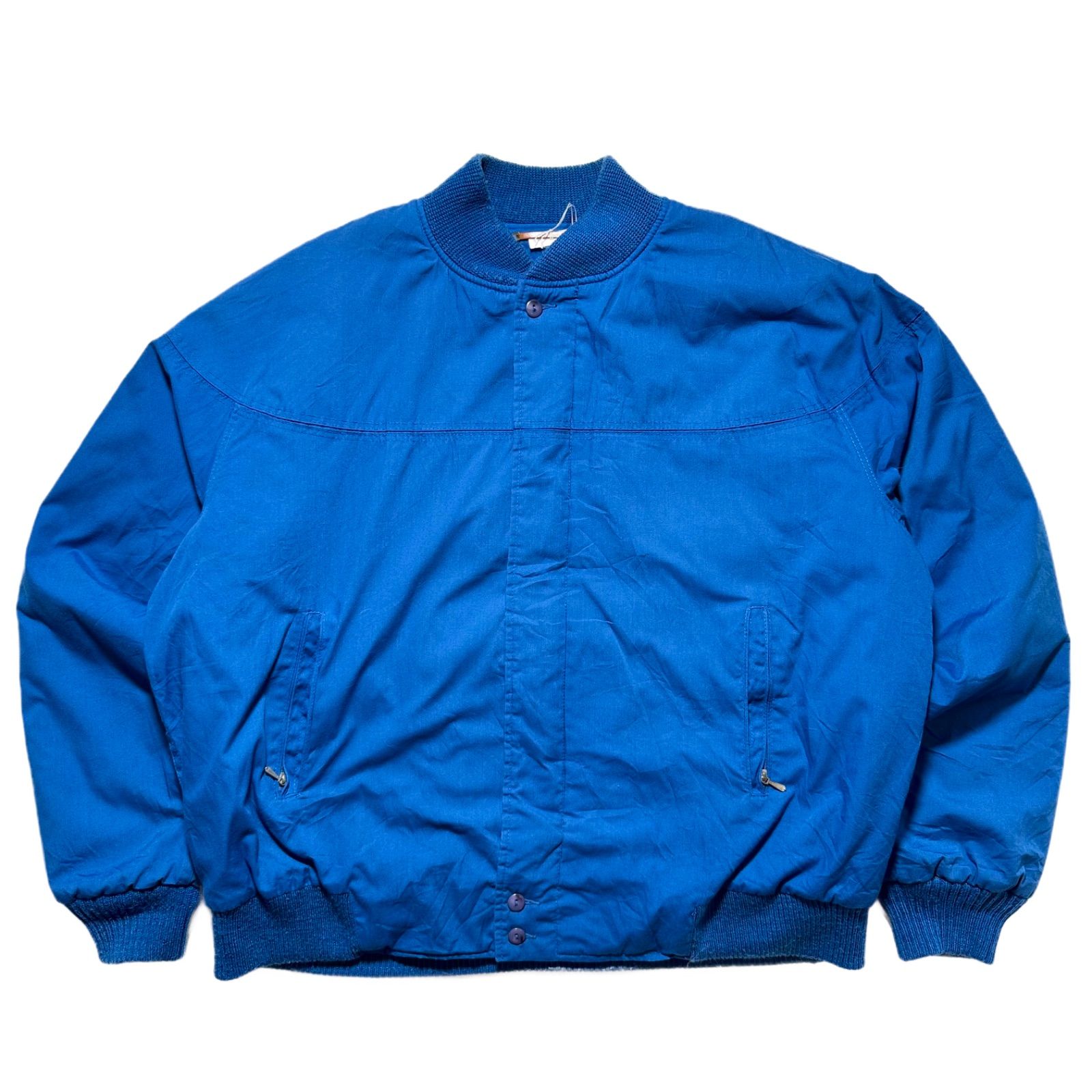 80s カタリナ ブルーカップショルダージャケット USA製【44サイズ