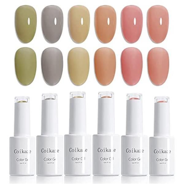 Coikaze 6色 カラージェル ネイルカラー | d-edge.com.br